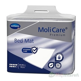 MoliCare Premium Bed Mat 9 kvapiek 60x90cm absorpčné podložky 15ks