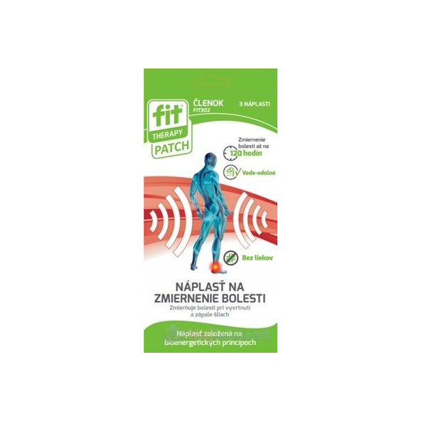 FIT THERAPY Patch ČLENOK náplasť 3 ks