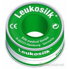 LEUKOSILK náplasť na cievke, 1,25cmx5m 1ks