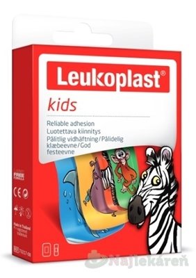 E-shop LEUKOPLAST KIDS náplasť na rany, 2 veľkosti 12ks