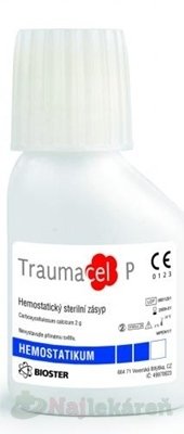 E-shop Traumacel Pulvis zásyp hemostatický sterilný 2g