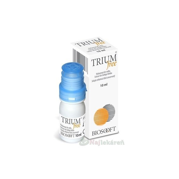 TRIUM free očné kvapky 10ml