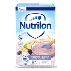 Nutrilon obilno-mliečna kaša viaczrnná s ovocím 225g