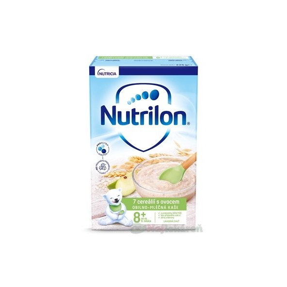 Nutrilon obilno-mliečna kaša 7 cereálií s ovocím 225g