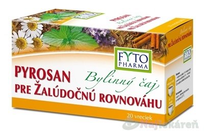 E-shop FYTO Bylinný čaj PYROSAN pre žalúdočnú rovnováhu, 20x1,5g