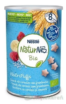 E-shop Nestlé NaturNes BIO Chrumky Malinové (od ukonč. 8 mesiaca), 35g