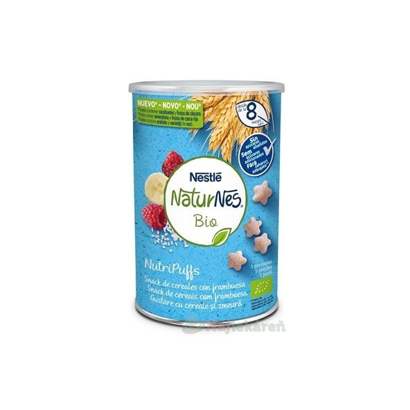 Nestlé NaturNes BIO Chrumky Malinové (od ukonč. 8 mesiaca), 35g