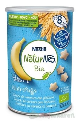 E-shop Nestlé NaturNes BIO Chrumky Banánové (od ukonč. 8 mesiaca), 35g