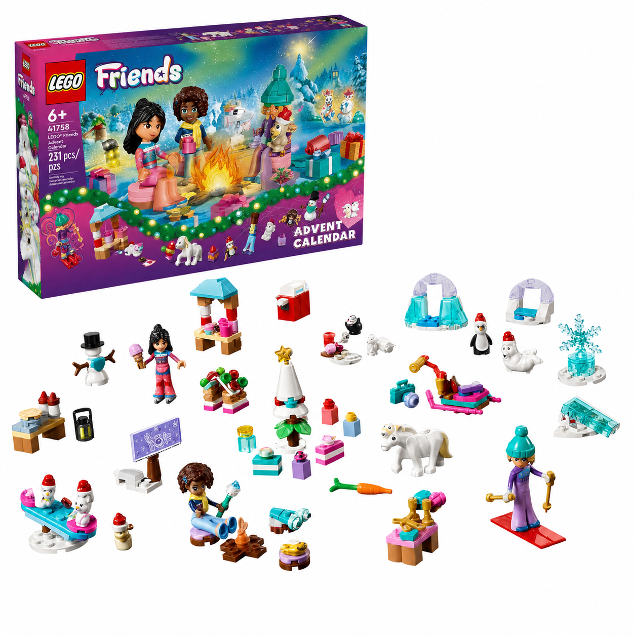 LEGO Friends Adventný kalendár 2026 42698
