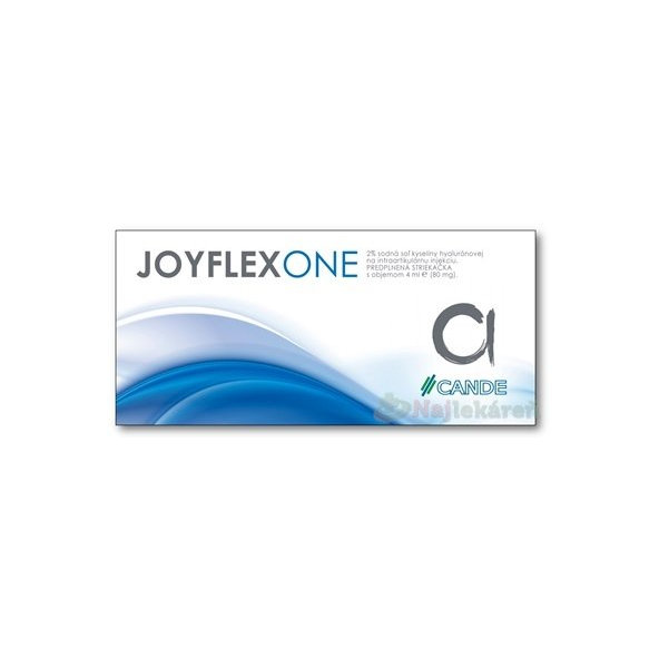 JOYFLEX ONE inj 2% roztok hyaluronátu sodného na kĺby a svaly 1x4 ml