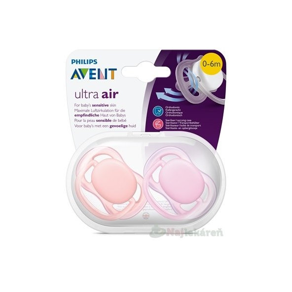 AVENT CUMLÍK 0-6M Ultra air dievča