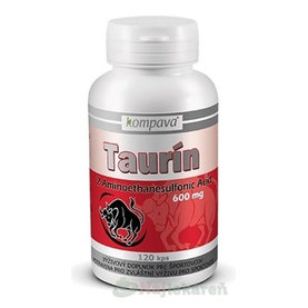 kompava Taurín 600 mg