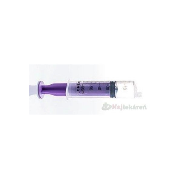 D-3NTERAL SINGLE USE SYRINGE ENFIT striekačka na podávanie enterálnej výživy (60 ml) 1 ks