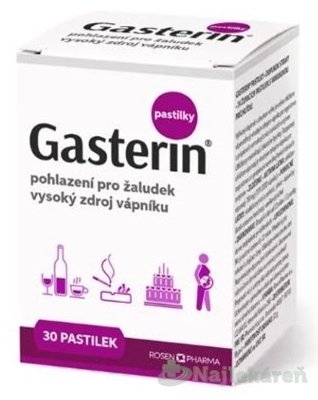 E-shop GASTERIN pastilky - RosenPharma, 30ks