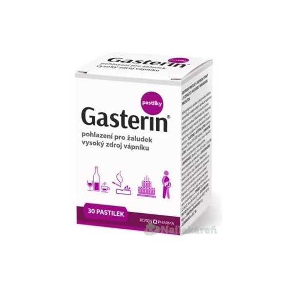 GASTERIN pastilky - RosenPharma, 30ks