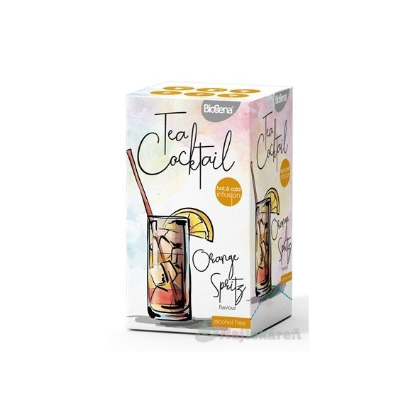 Biogena Tea Cocktail Orange Spritz flavour ovocný čaj, 20x2,5g