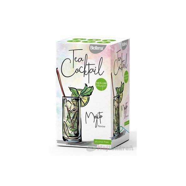 Biogena Tea Cocktail Mojito flavour ochutený čaj, 20x2,3g