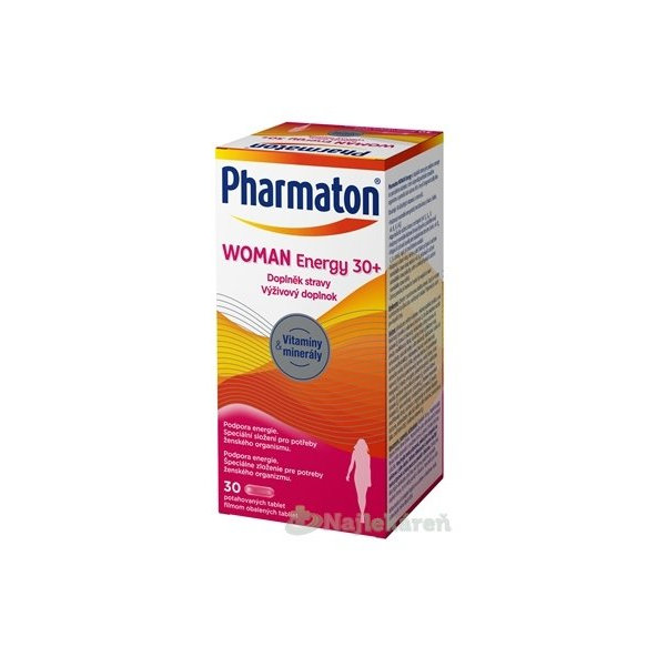 Pharmaton WOMAN Energy 30+, pre potreby ženského tela 30 tbl.