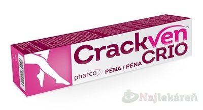 E-shop Crackven CRIO Pena chladivá na ťažké, boľavé, opuchnuté nohy 150 ml