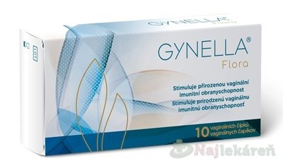 E-shop GYNELLA Flora vaginálne čapíky 10 ks