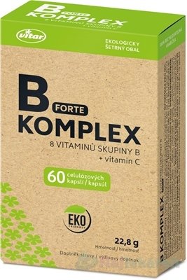 E-shop VITAR B-KOMPLEX FORTE + vitamín C