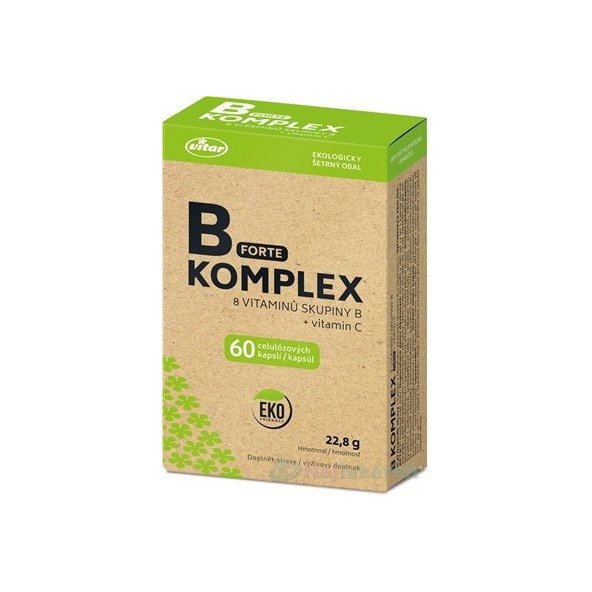 VITAR B-KOMPLEX FORTE + vitamín C