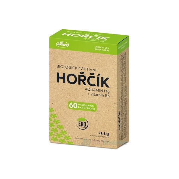 VITAR HORČÍK AQUAMIN Mg + vitamín B6