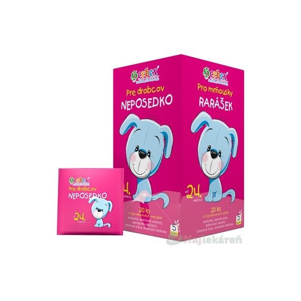 HERBEX čaj pre drobcov NEPOSEDKO, 20x1,5g