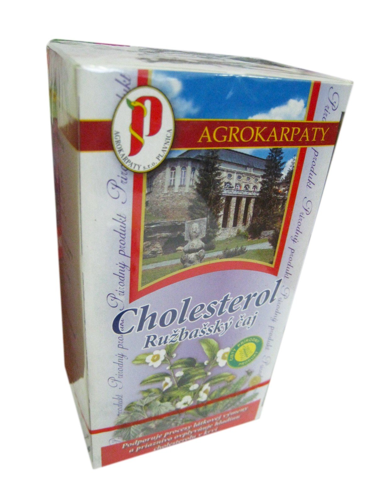 E-shop Agrokarpaty - Čaj Cholesterol Ružbašský, 20x2g