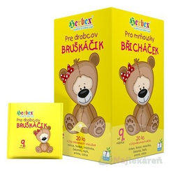 HERBEX čaj pre drobcov BRUŠKÁČIK 20x1,5g
