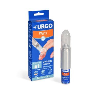 E-shop URGO Bradavice Kryoterapeutický prípravok na zmrazenie bradavíc 1 x 38 ml