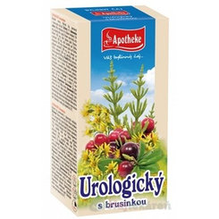 APOTHEKE UROLOGICKÝ ČAJ S BRUSNICOU, 20x1,5g