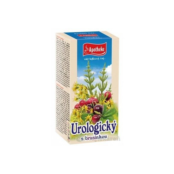 APOTHEKE UROLOGICKÝ ČAJ S BRUSNICOU, 20x1,5g