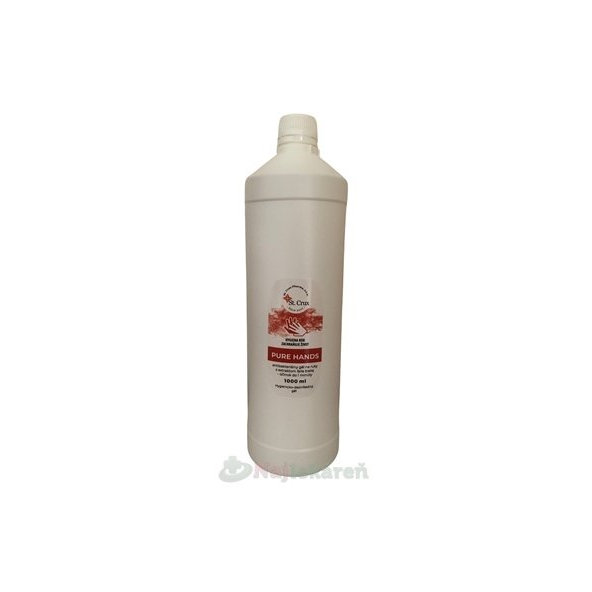 Pure Hands antibakteriálny gél na ruky s extraktom ľalie bielej 1000ml