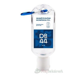DR.44 OKAMŽITÁ RUČNÁ DEZINFEKCIA S KARABÍNKOU antibakteriálny gél  50ml