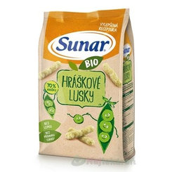 Sunar BIO Chrumky Hráškové struky (od ukonč. 12. mesiaca) 45 g