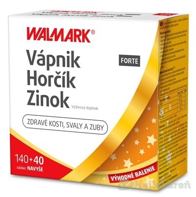 E-shop WALMARK Vápnik Horčík Zinok FORTE PROMO 2020