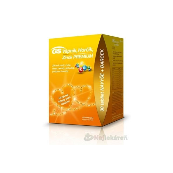 GS Vápnik, Horčík, Zinok PREMIUM darček 2020