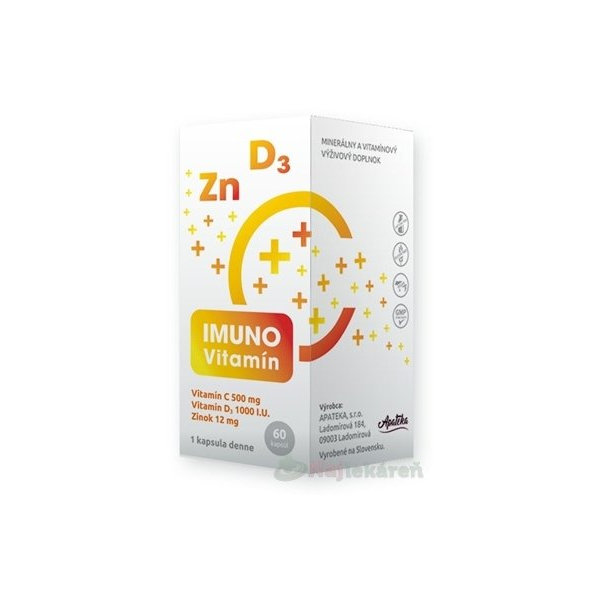 IMUNO Vitamín - Apateka, 60 ks