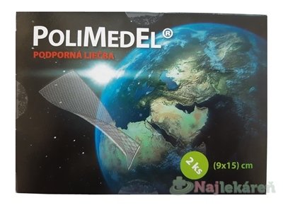E-shop POLIMEDEL polymérová fólia pri bolestiach 2 ks