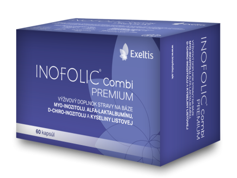E-shop Inofolic combi Premium s obsahom kyseliny listovej 60 cps