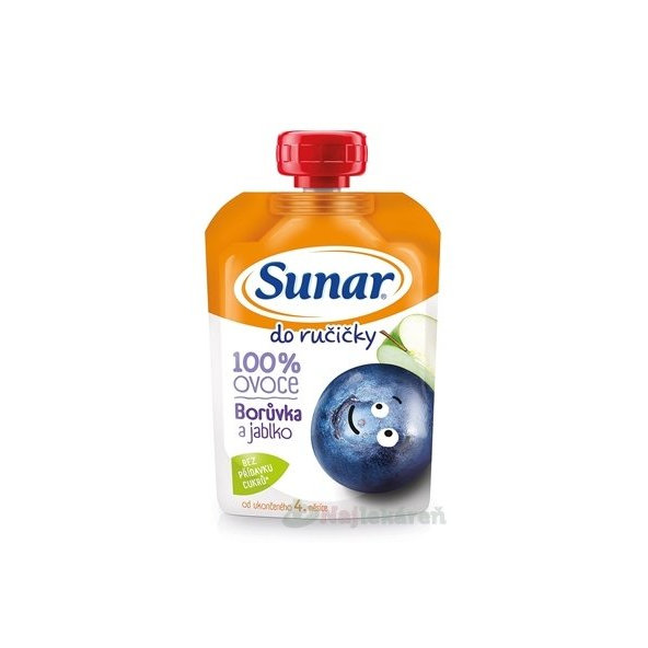 Sunar do ručičky čučoriedka a jablko 100g