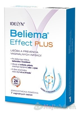 E-shop Idelyn Beliema Effect PLUS 7 vaginálnych tabliet