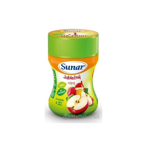 Sunar Rozpustný nápoj Jablčný v prášku 200g