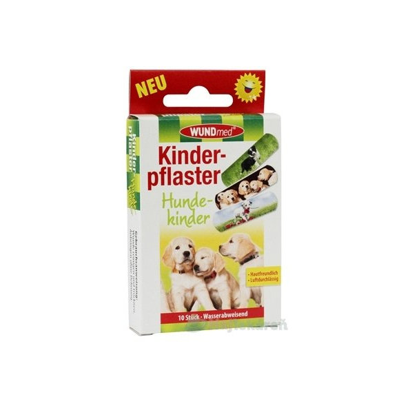 WUNDmed Flexibilná náplasť pre deti Psíkovia 10ks