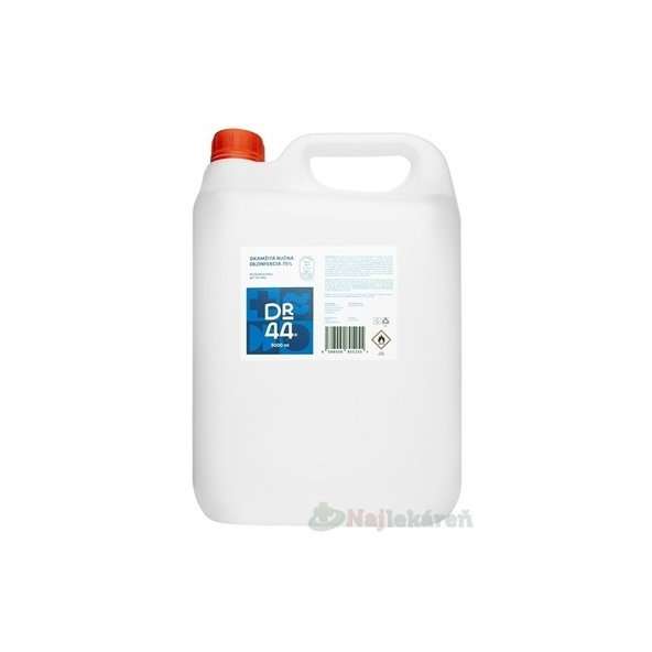 DR.44 OKAMŽITÁ RUČNÁ DEZINFEKCIA antibakteriálny gél 5000ml