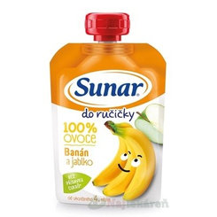 Sunar do ručičky banána a jablko 100g