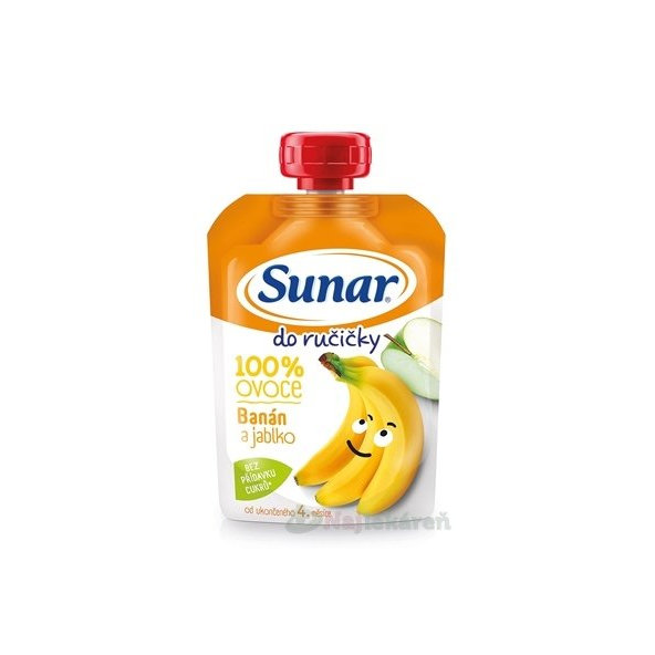 Sunar do ručičky banána a jablko 100g