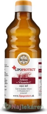 E-shop Železo + Vitamín C LIPOPROTECT - St. CRUX