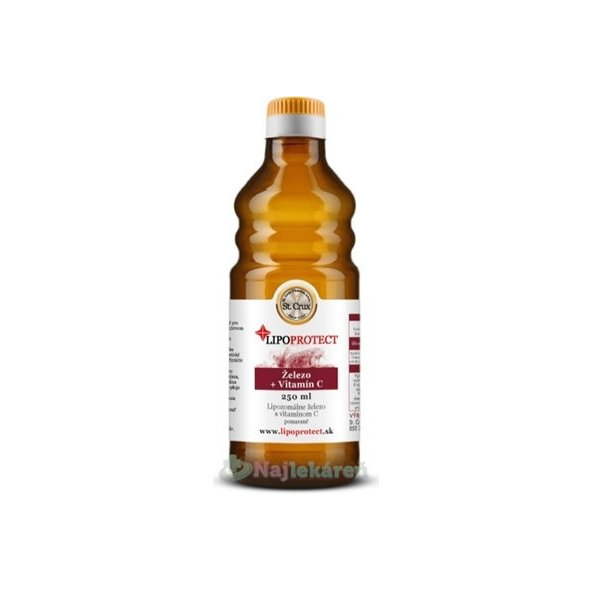Železo + Vitamín C LIPOPROTECT - St. CRUX